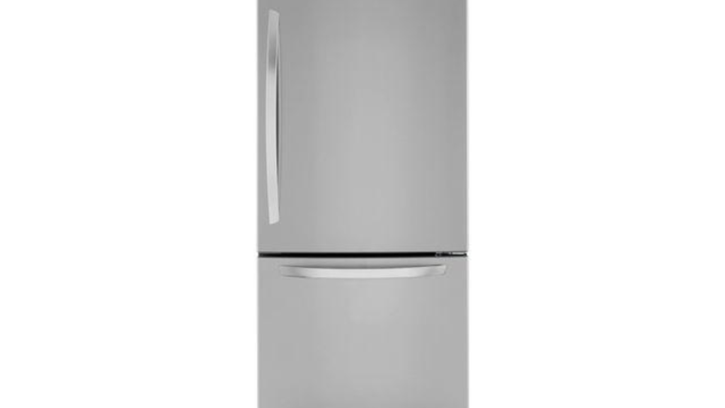 Best Overall: LG Electronics Bottom Freezer Refrigerator in PrintProof Stainless Steel
