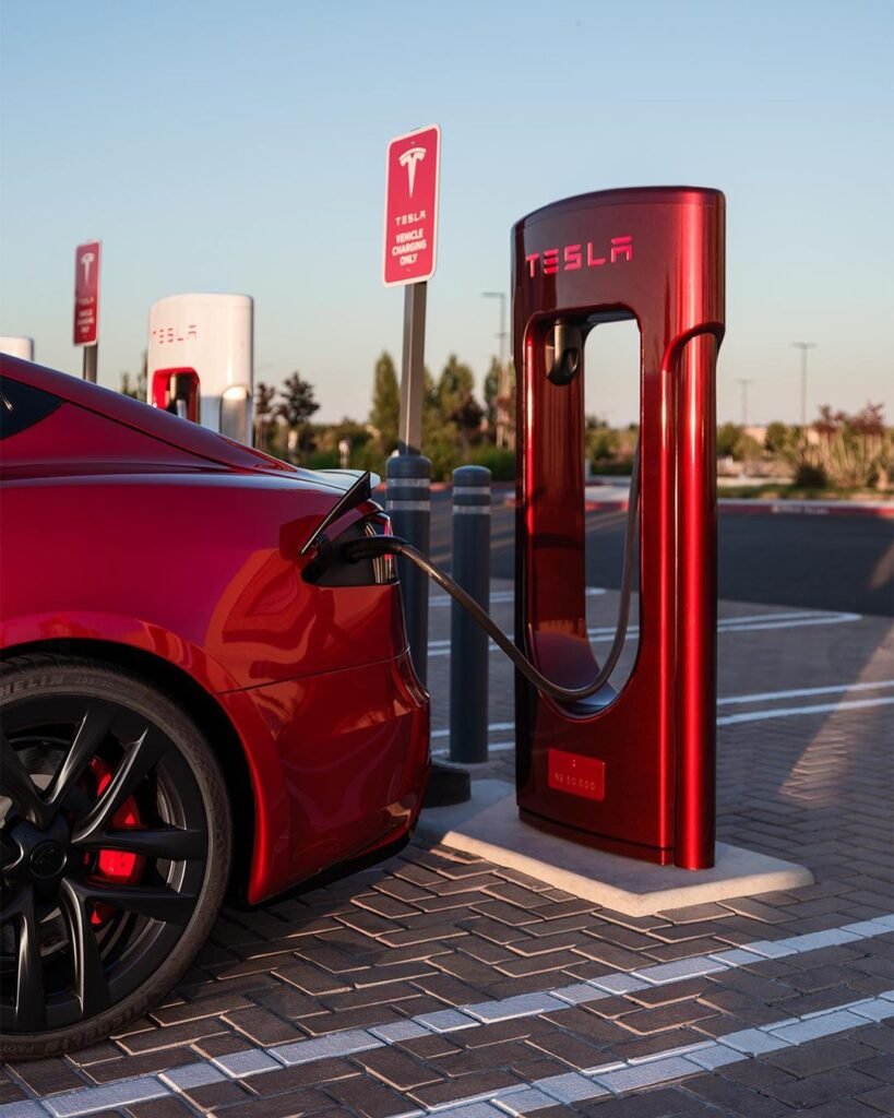 Tesla Car Charging