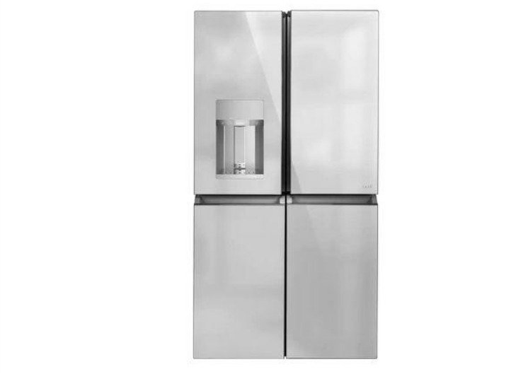 Top Pick: Cafe Smart 4-Door Quad French Door Refrigerator in Elegant Platinum Glass